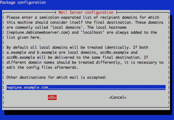 Exim destination domains configuration on Debian 6.